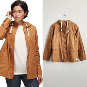 NWT The North Face Shipler Full Zip Hoodie in Cedar Brown - Size XS